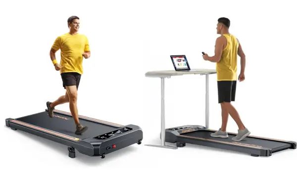 Walking Pad With Incline Under-Desk Treadmill