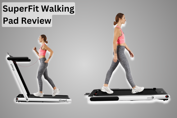 Superfit Walking Pad Review: GoPlus 2-in-1 SuperFit Folding Treadmill [2024]