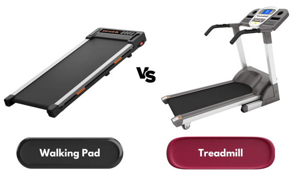 walking pad vs treadmill