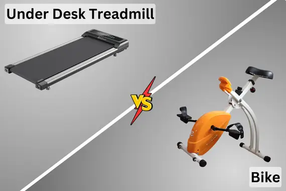 Under Desk Treadmill vs Bike: Detailed Comparison