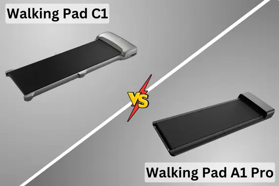 Walking Pad C1 vs A1 Pro Treadmill Comparison