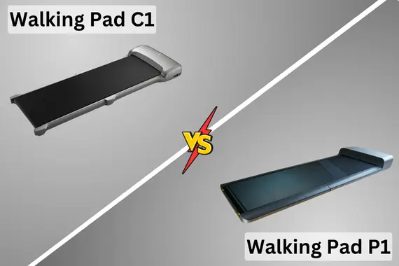 Walkingpad C1 vs P1: Under Desk Folding Treadmills 2024